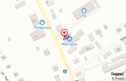 Магазин строительных материалов Мастерок на Ипподромской улице на карте