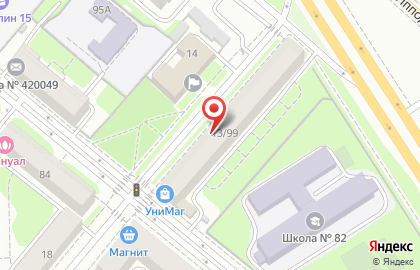 Юридическая компания в Казани на карте