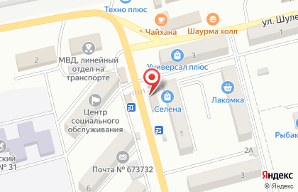 Салон связи МТС на Комсомольской на карте