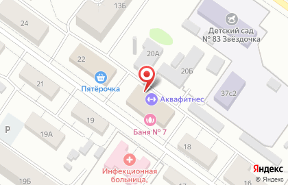 Студия аквафитнеса Style в Петрозаводске на карте