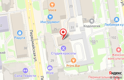 Классик на Первомайской улице на карте