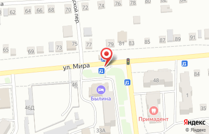 ООО ПЭК на улице Мира на карте
