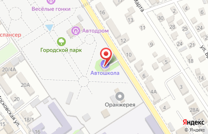 Общественная организация Всероссийское общество автомобилистов, общественная организация на Первомайской улице на карте