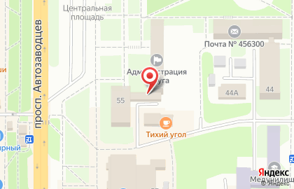 Центр Мой бизнес на проспекте Автозаводцев на карте