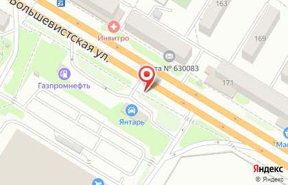 Корзина на Большевистской улице на карте