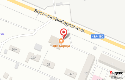 Ресторан Борщ в Санкт-Петербурге на карте