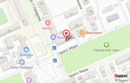 Оконный комбинат Светоч на улице Мира на карте