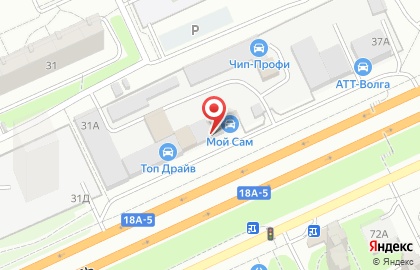 Магазин автозапчастей в Волгограде на карте