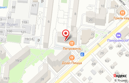Служба доставки Cdek в переулке Макарова на карте
