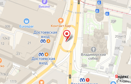 такси премия в Центральном районе на карте
