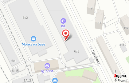 Транспортная компания GTD в Москве на карте