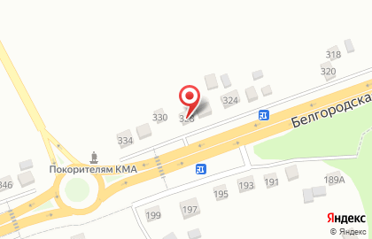 Строительный магазин ГубкинСтрой на карте