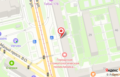 Магазин инженерной сантехники Vodolive в Василеостровском районе на карте