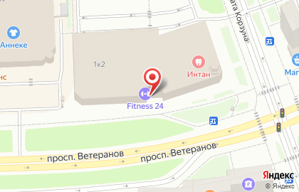 Ветеринарный центр Белый Бим в Кировском районе на карте