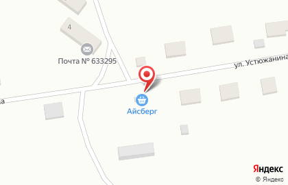 Продуктовый магазин Айсберг в Новосибирске на карте