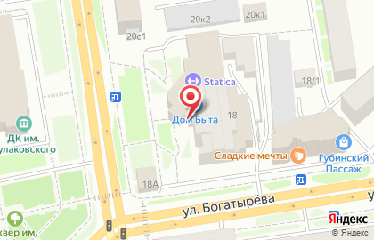Боксерский клуб Puncher на улице Дзержинского на карте