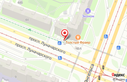 Киоск по продаже печатной продукции в Санкт-Петербурге на карте