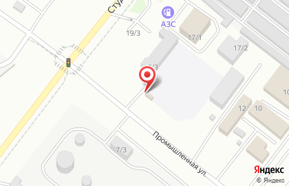 Автошкола Всероссийское общество автомобилистов на Промышленной улице на карте