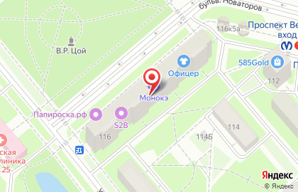 МОНОКЭ - Проспект Ветеранов, салон красоты на карте