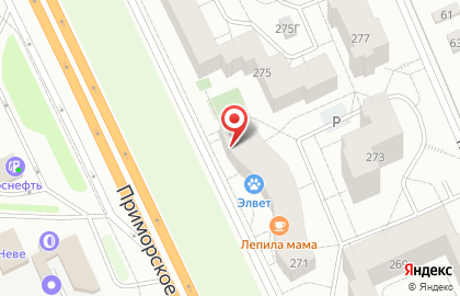 Магазин Красное & Белое в Санкт-Петербурге на карте