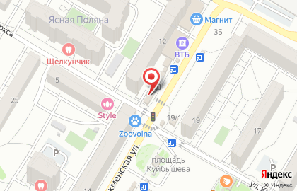 Магазин мясной продукции Петруха на Туркменской улице на карте