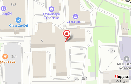 Азр Моторс на улице Твардовского на карте