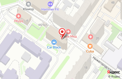Центр финансовых технологий на Нижегородской улице на карте