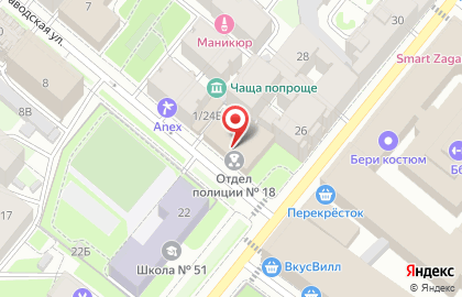 Управление МВД России по Петроградскому району 18-й отдел полиции на карте