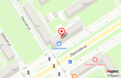 Салон цветов Duty Free Flowers на метро Чёрная речка на карте