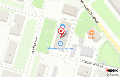 Магазин мясной продукции Северный бекон на улице Маркина на карте