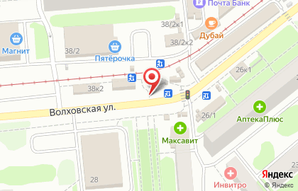 Киоск по продаже хлебобулочных изделий на улице Курганская 38 на карте