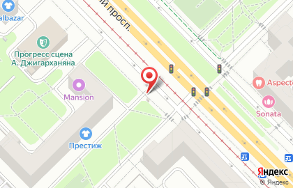 Киоск по продаже печатной продукции, Ломоносовский район на Ломоносовском проспекте на карте