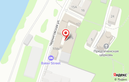 Корица на Черниговской улице на карте