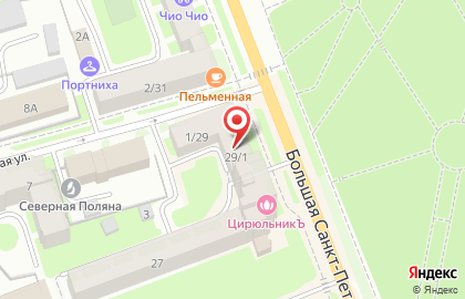 Микрофинансовая компания Саммит на Большой Санкт-Петербургской улице на карте
