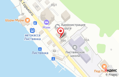 ОАО Банкомат, МТС-Банк на улице Горького на карте