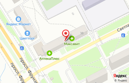 Фотосалон Еврофото в Фрунзенском районе на карте