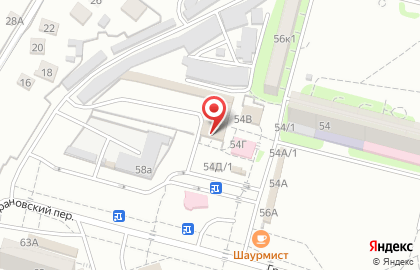 Автостоянка в Астрахани на карте