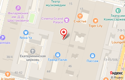 Магазин нижнего белья Дикая орхидея в Санкт-Петербурге на карте