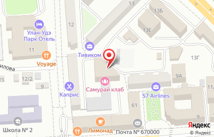 Клуб юных химиков Фарадей в Советском районе на карте