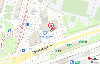 ОАО Московский Банк Реконструкции и Развития акб на Фрязевской улице на карте