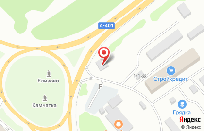 Торговый комплекс Автомир в Петропавловске-Камчатском на карте
