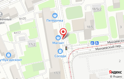Киоск по продаже печатной продукции, Тверской район на Тихвинской улице на карте