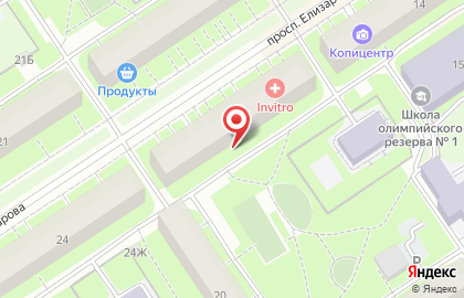 Магазин Все для шитья и вязания на карте