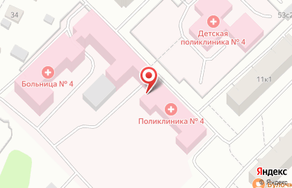 Женская консультация Городская клиническая больница №4 на карте
