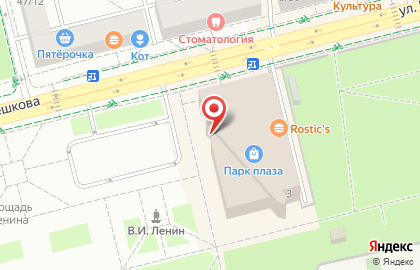 Салон связи Tele2 на улице Корешкова на карте