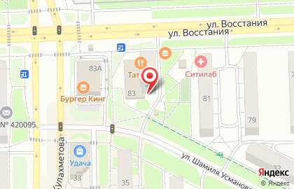 Кафе На посошок в Московском районе на карте