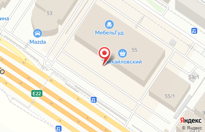 Магазин Удачная покупка на улице Федюнинского на карте