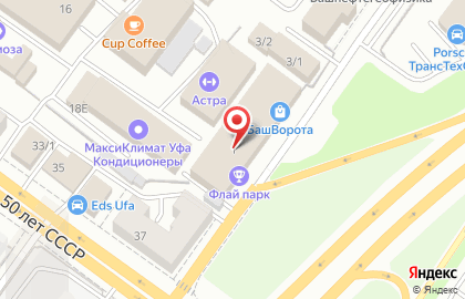 Учебный центр "Азимут" в Октябрьском районе на карте