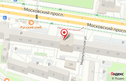 Банкомат Сбербанк России, Калининградское отделение на Московском проспекте, 24 на карте