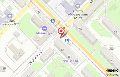 Торговая точка ТулаТорг в Пролетарском районе на карте